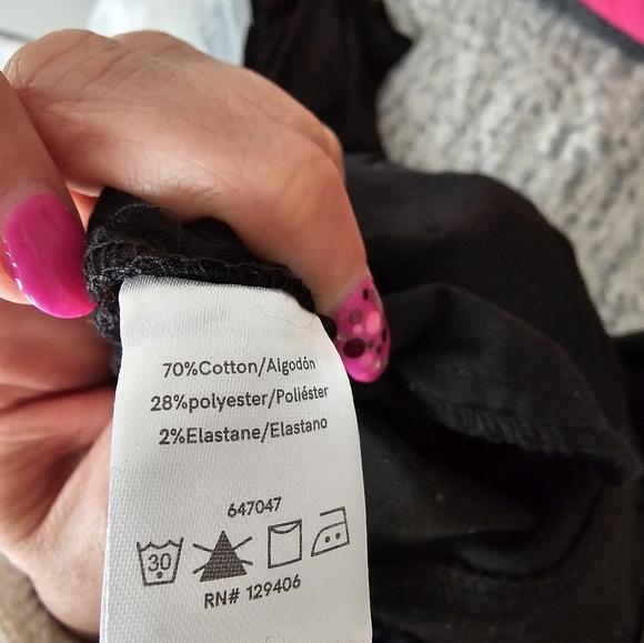 Trendy VENUS Black Vegan Leather Skinny Leg Pants/Jeans Sz 6 - Picture 4 of 5